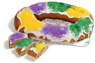 Apple Cream Cheese King Cake